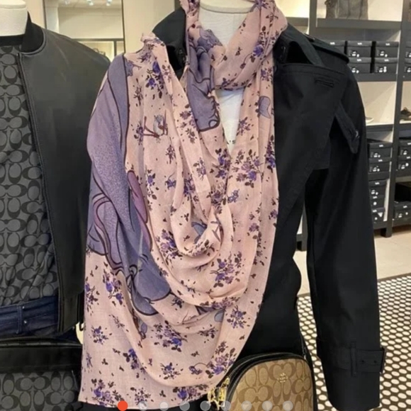 COACH DUMBO SCARF - Picture 1 of 8